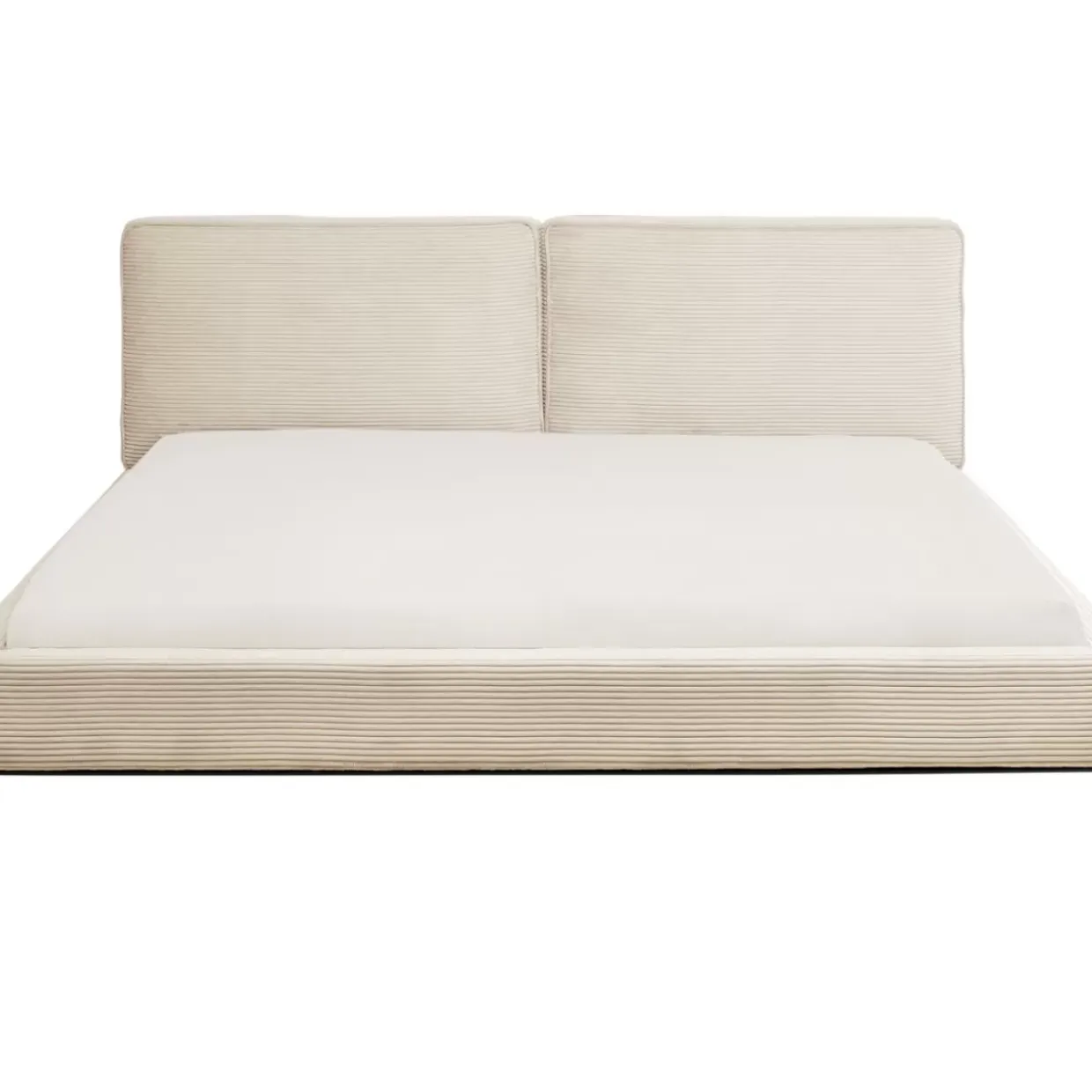Bett East Side Cord Creme 160X200Cm
