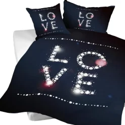 Bettwasche "Love" 160X210/50X70