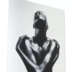 Bild Glas Athlet 120X120Cm