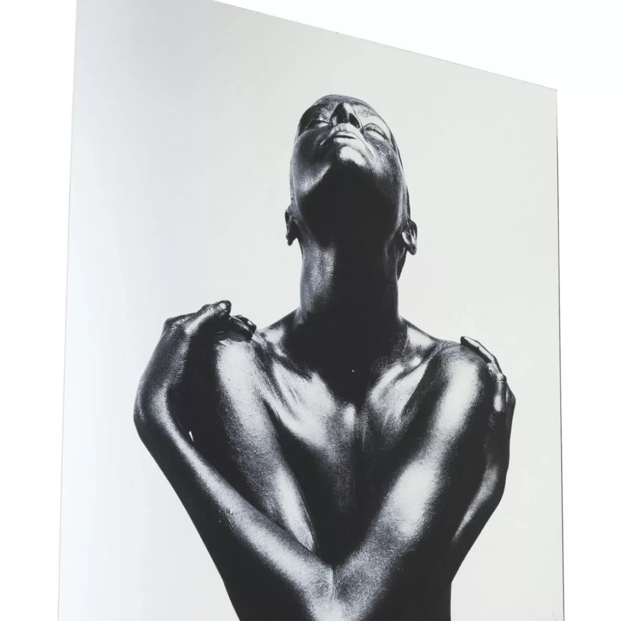 Bild Glas Athlet 120X120Cm