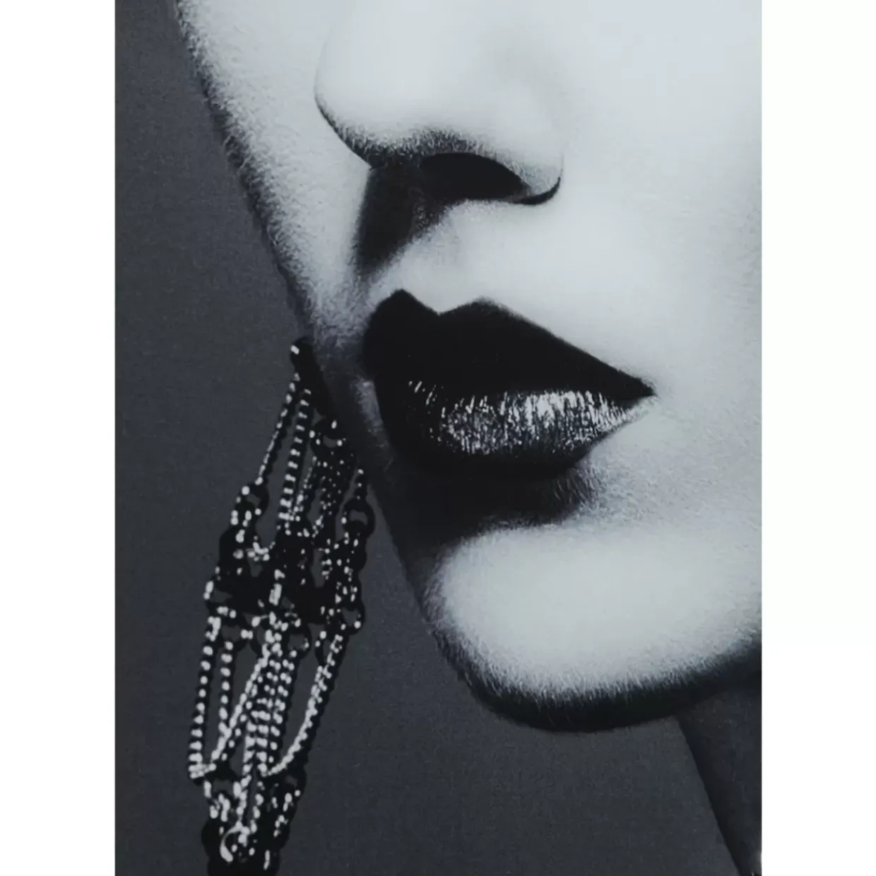 Bild Glas Beauty Lady 120X150Cm