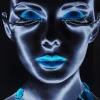 Bild Glas Diva 120X120Cm