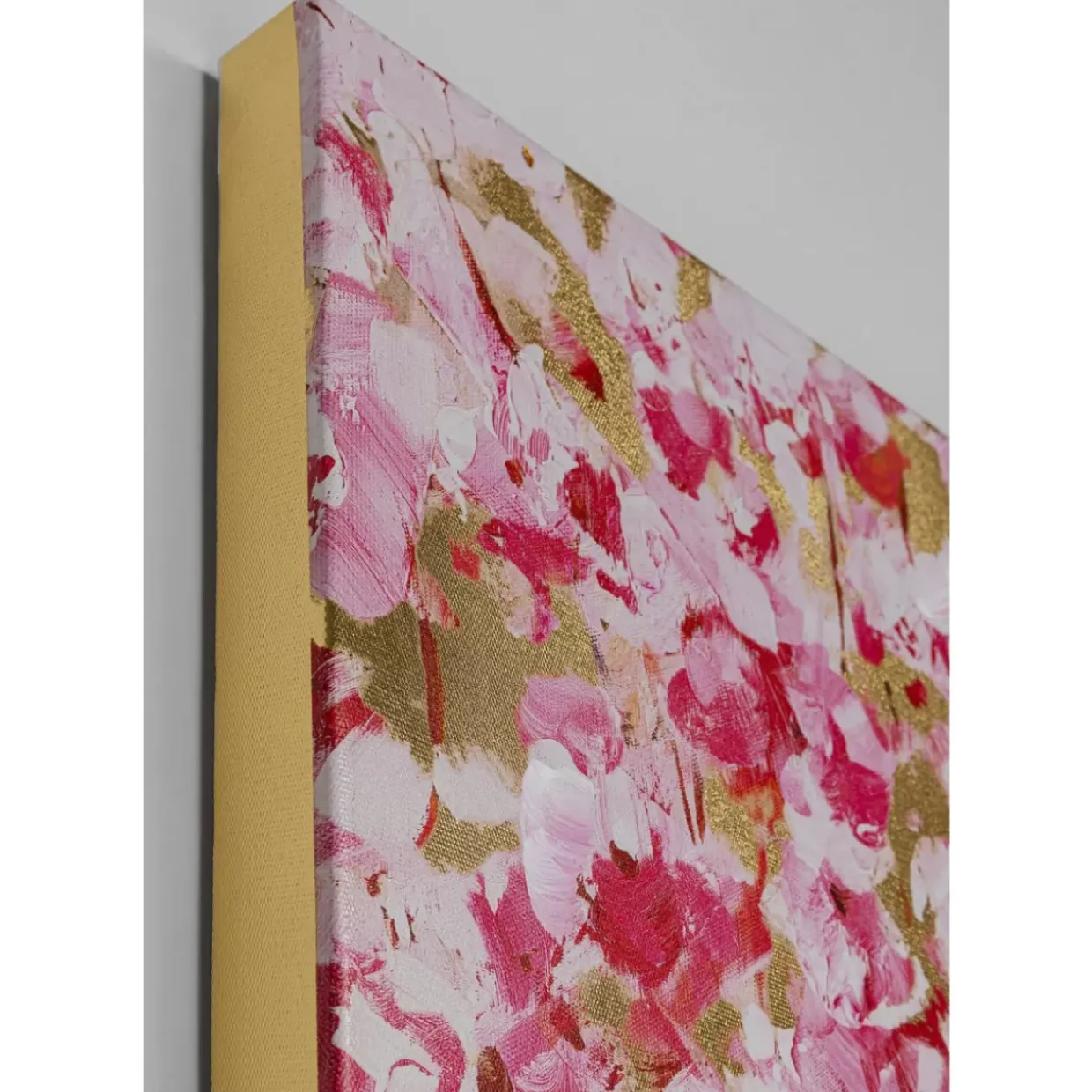 Bild Touched Flower Couple Gold Pink 160X120Cm