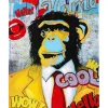 Bild Touched Show Monkey 120X90