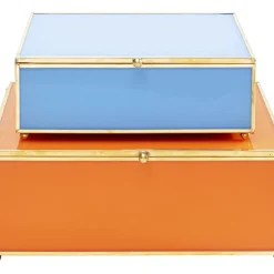 Box Neomi Orange Blau (2/Set)