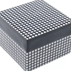 Box Plenty Squares 8X6Cm