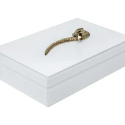 Box Snake Bite Weis 28X7Cm