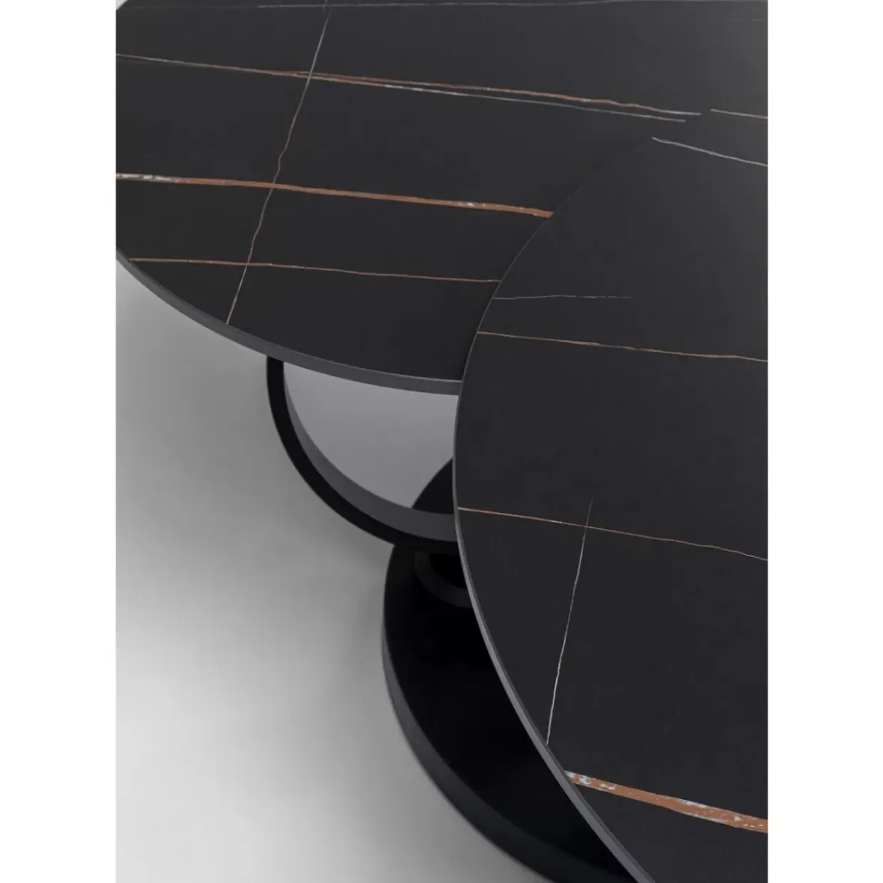 Couchtisch Beverly Schwarz 133X80Cm