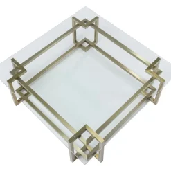 Couchtisch Clara Gold 120X120