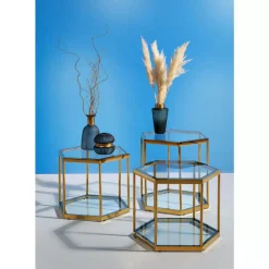 Couchtisch Comb Gold 45