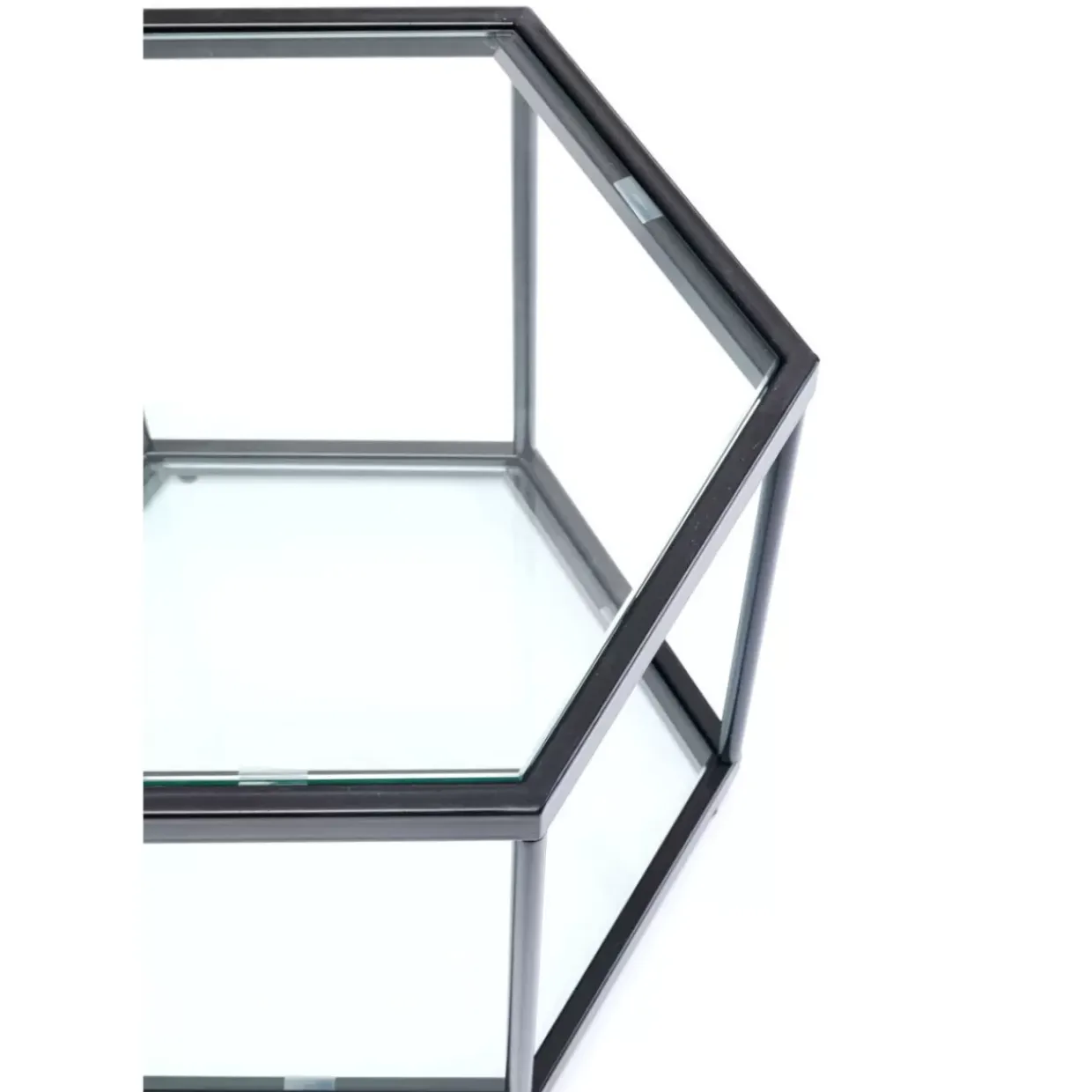 Couchtisch Comb Schwarz 45Cm