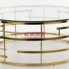 Couchtisch Jupiter Gold O100Cm