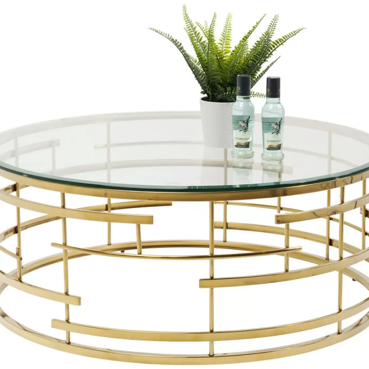 Couchtisch Jupiter Gold O100Cm