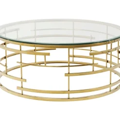 Couchtisch Jupiter Gold O100Cm