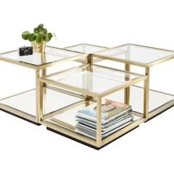 Couchtisch Luigi Gold (4/Set)