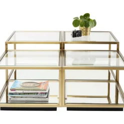 Couchtisch Luigi Gold (4/Set)