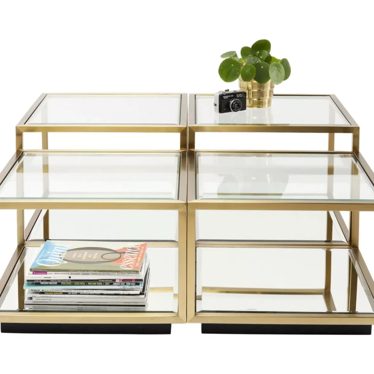 Couchtisch Luigi Gold (4/Set)