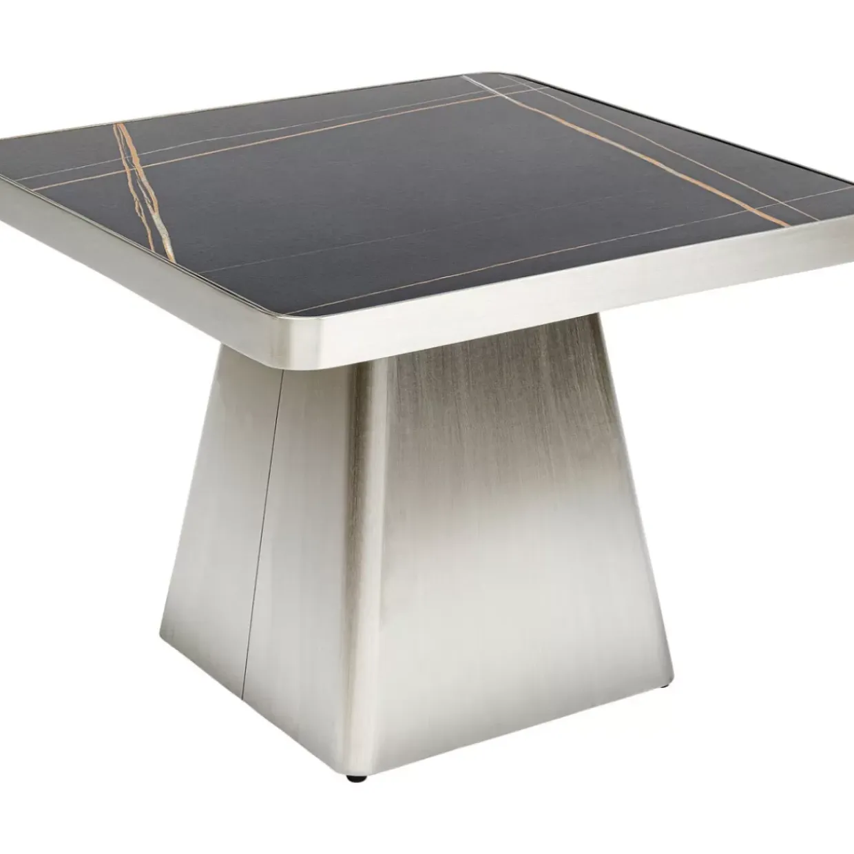 Couchtisch Miler Silber 80X80Cm