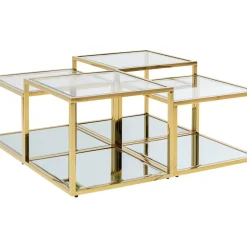 Couchtisch Orion Gold (4/Set)