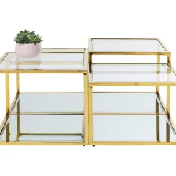 Couchtisch Orion Gold (4/Set)
