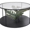 Couchtisch Palms Schwarz O80Cm
