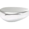 Couchtisch Pebble Silber 122X96