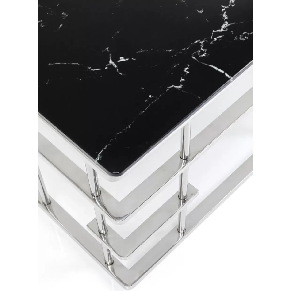 Couchtisch Rome Silber 130X70Cm