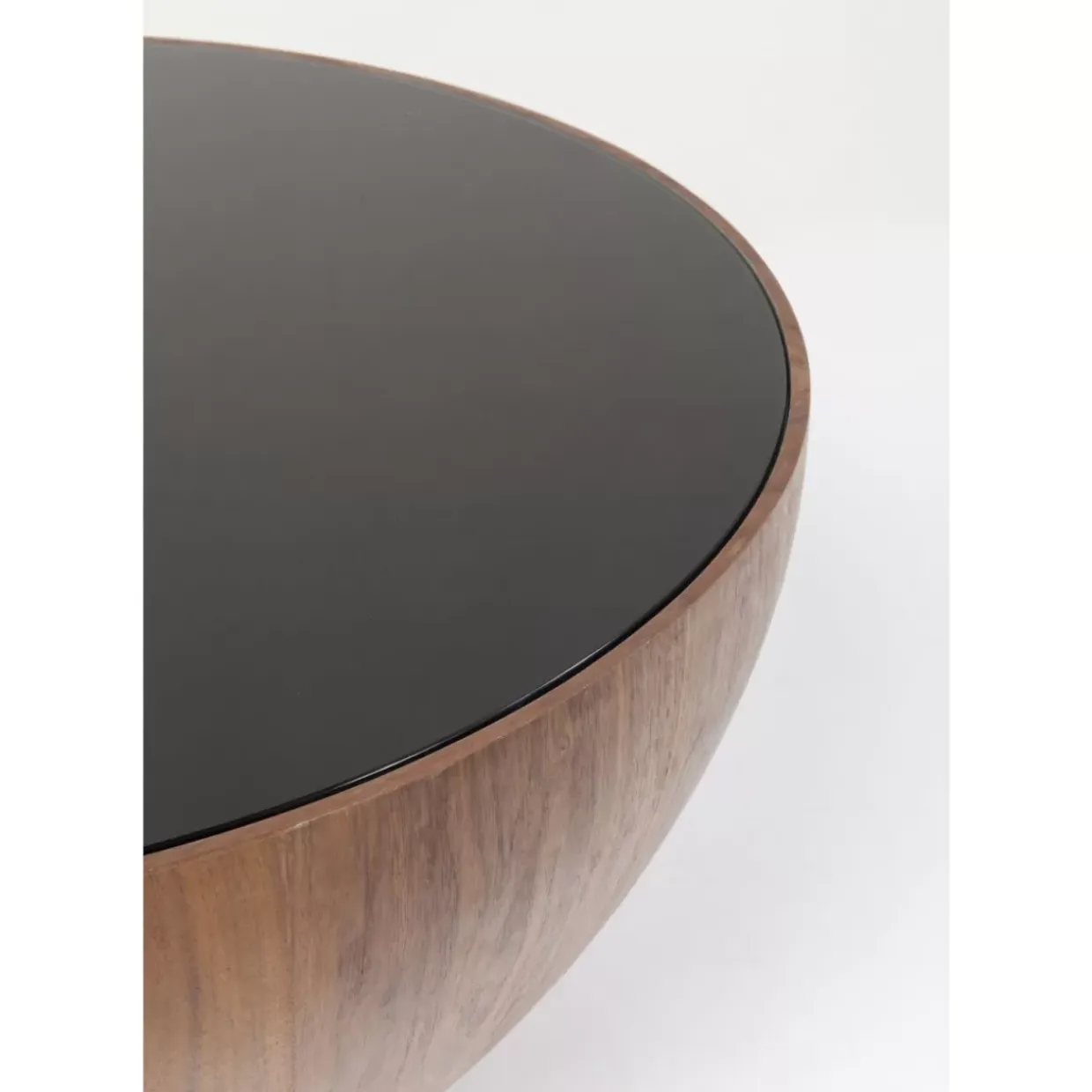 Couchtisch Tear Drops Walnuss O80Cm