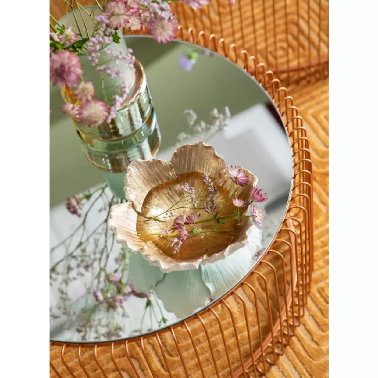 Couchtisch Wire Copper (2/Set)