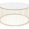 Couchtisch Wire Uno Brass O80Cm