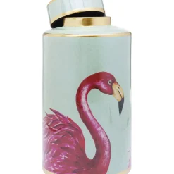 Deko Dose Flamingos 39Cm