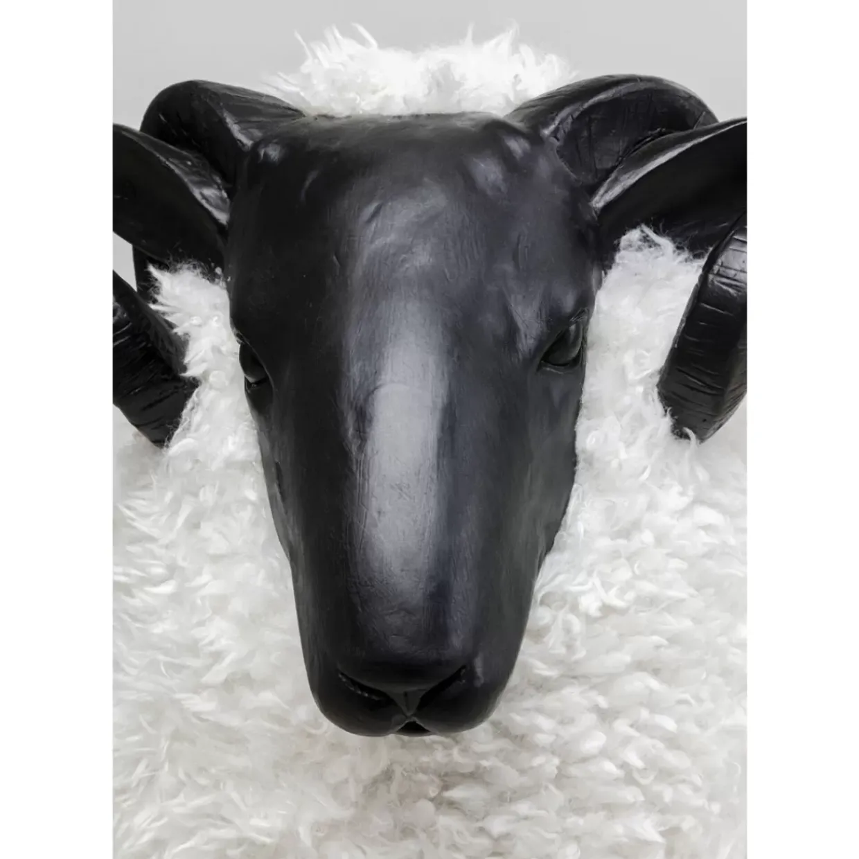 Deko Figur Bathilde Ram Weis 78Cm