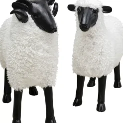 Deko Figur Bathilde Ram Weis 78Cm