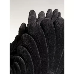 Deko Figur Black Swan 28Cm