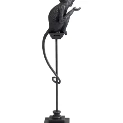 Deko Figur Circus Monkey Schwarz 108
