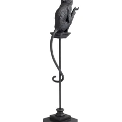 Deko Figur Circus Monkey Schwarz 108