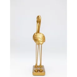 Deko Figur Flamingo Love Gold 39Cm