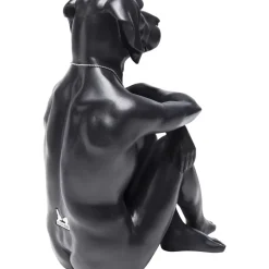 Deko Figur Gangster Dog Black
