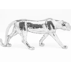 Deko Figur Mosaic Walking Leopard 32Cm