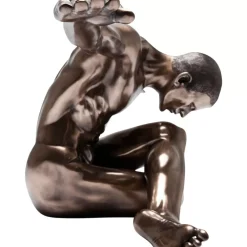Deko Figur Nude Man Bow 137Cm