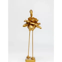 Deko Figur Rose Flamingo Gold 63Cm