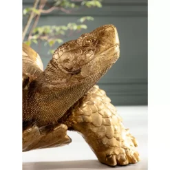 Deko Figur Turtle Gold Gros