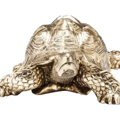 Deko Figur Turtle Gold Klein