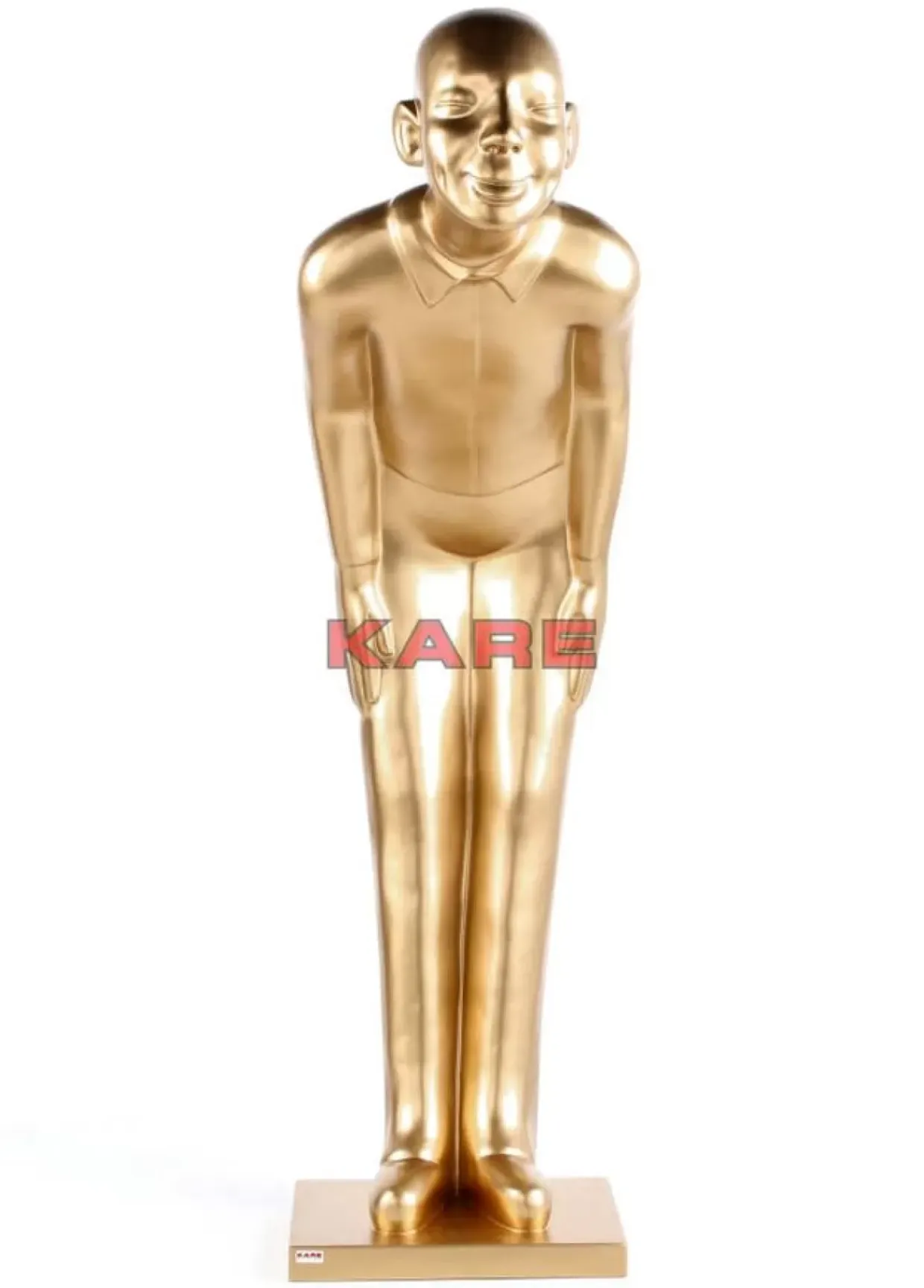 Deko Figur Welcome Guests Gold Xl