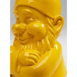 Deko Figur Zwerg Gelb 21Cm
