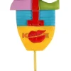 Deko Objekt Abstract Face Multicolour 52Cm