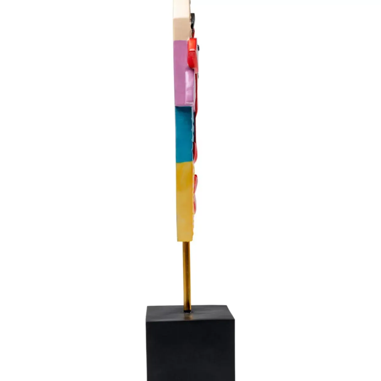 Deko Objekt Abstract Face Multicolour 52Cm