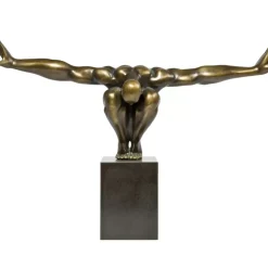 Deko Objekt Athlet Bronze