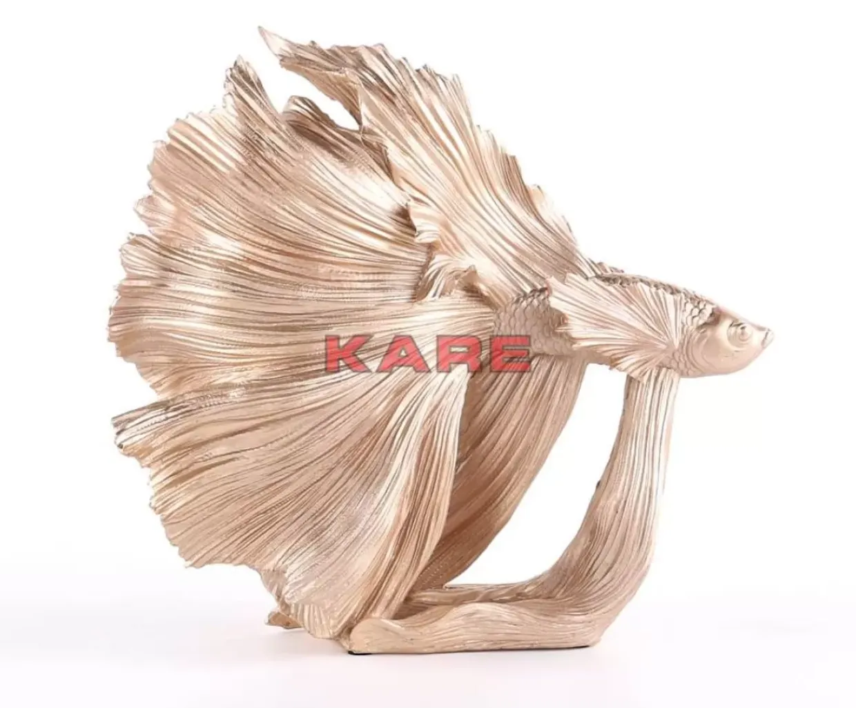 Deko Objekt Betta Fish Gold Klein