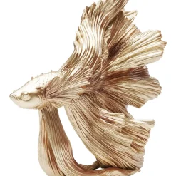 Deko Objekt Betta Fish Gold Klein